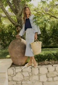 Lania Abby skirt-3828-Bleached-FL