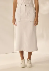 Lania Abby skirt-3828W-White-FR