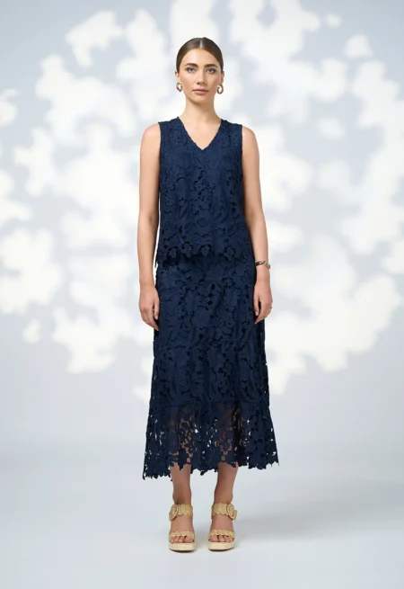 Loobies Story Keira Skirt-LS3023-Indigo-FR