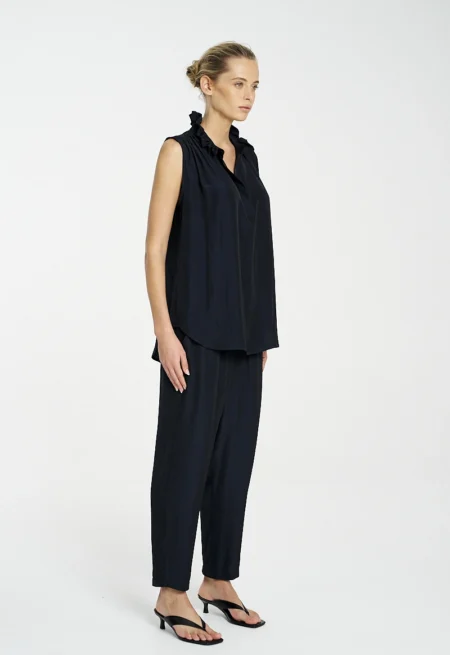Mela Purdie Frill Neck Tank-F67 8876-S