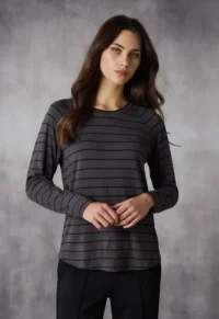 Lania-Astro Top_Carob Stripe_2_3708A