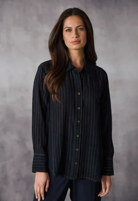 Lania-Paris Top_Midnight Stripe_1_3949