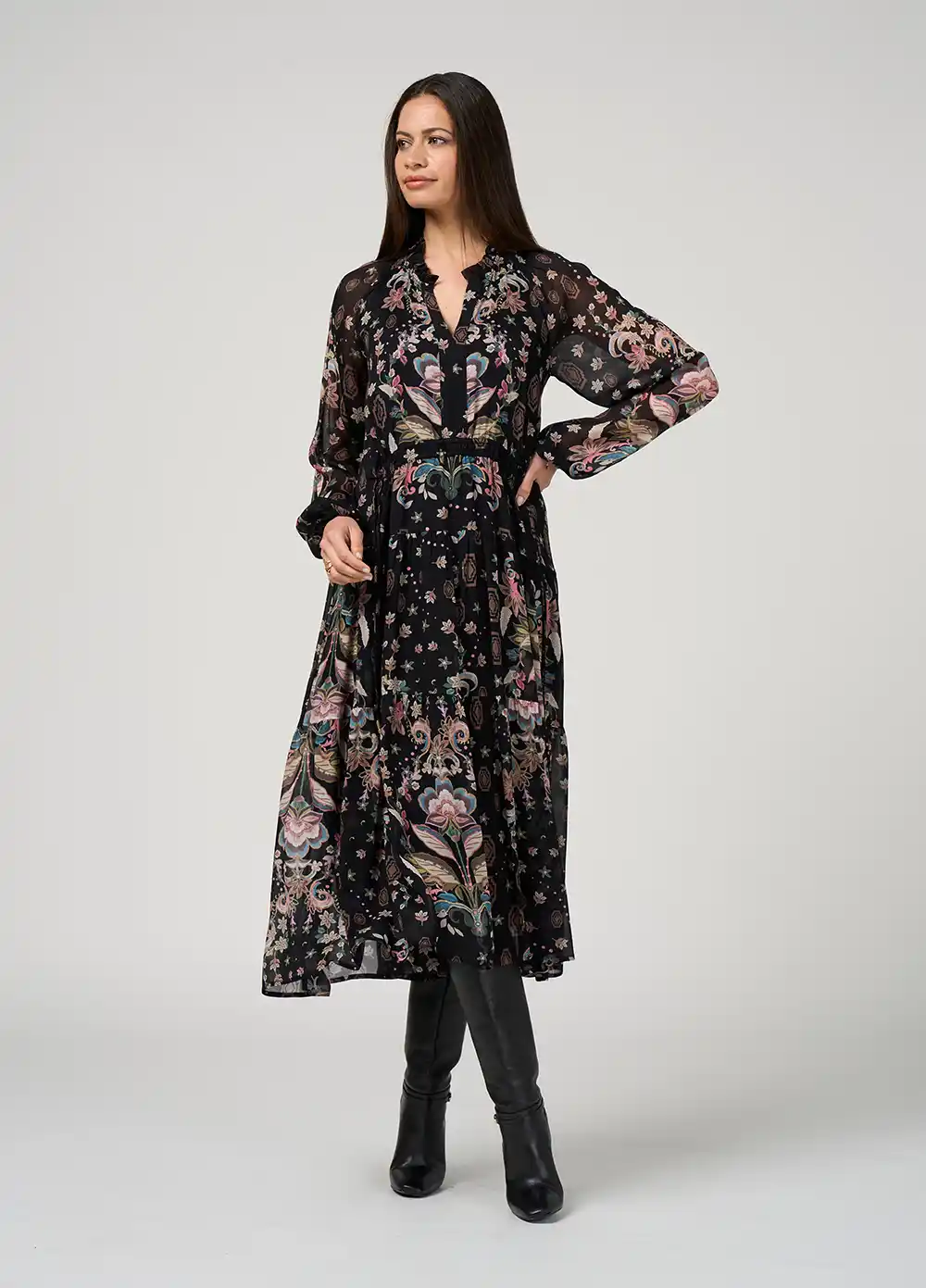Loobies Story Antoinette Midi Dress-FB