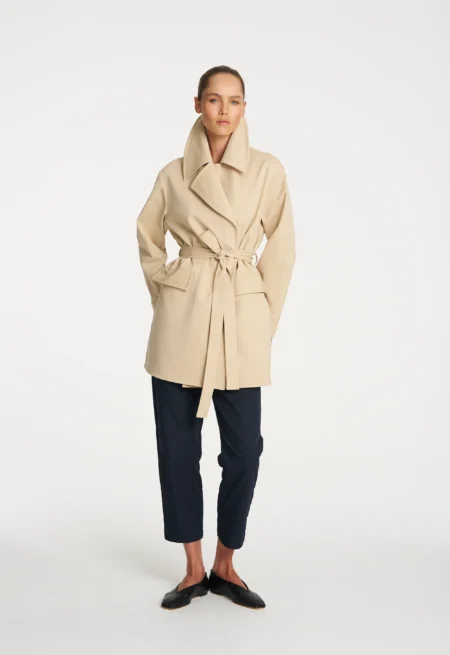 Mela Purdie Wrap Trench-FR