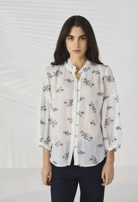 Lania-Twig-Shirt-Off White-4080-Front