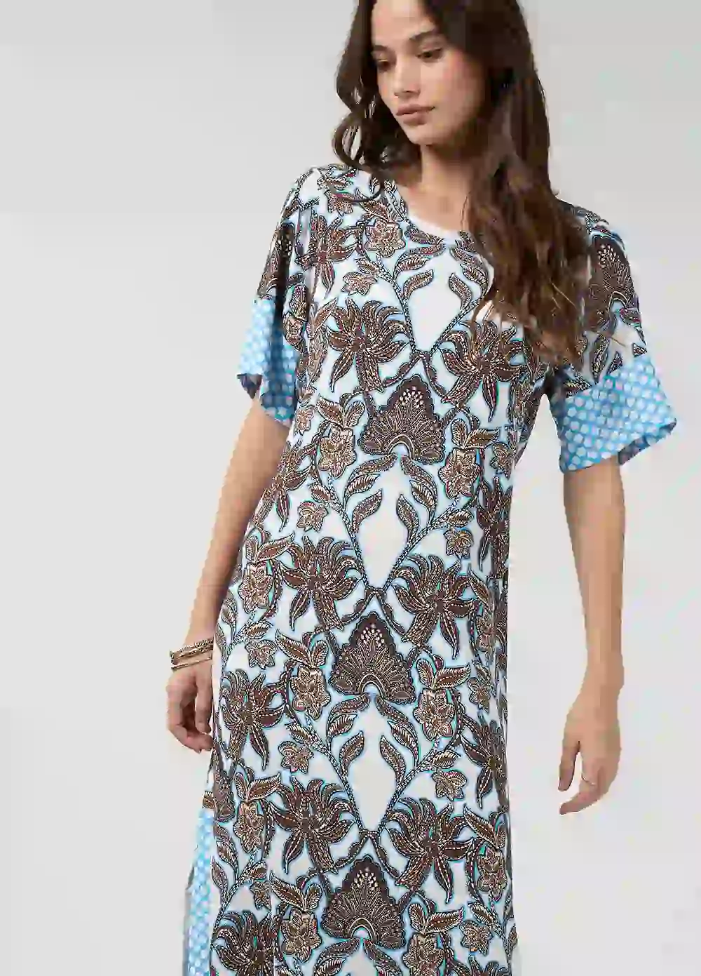 Loobies-Story-LS3338E Ella Dress Silk White Multi