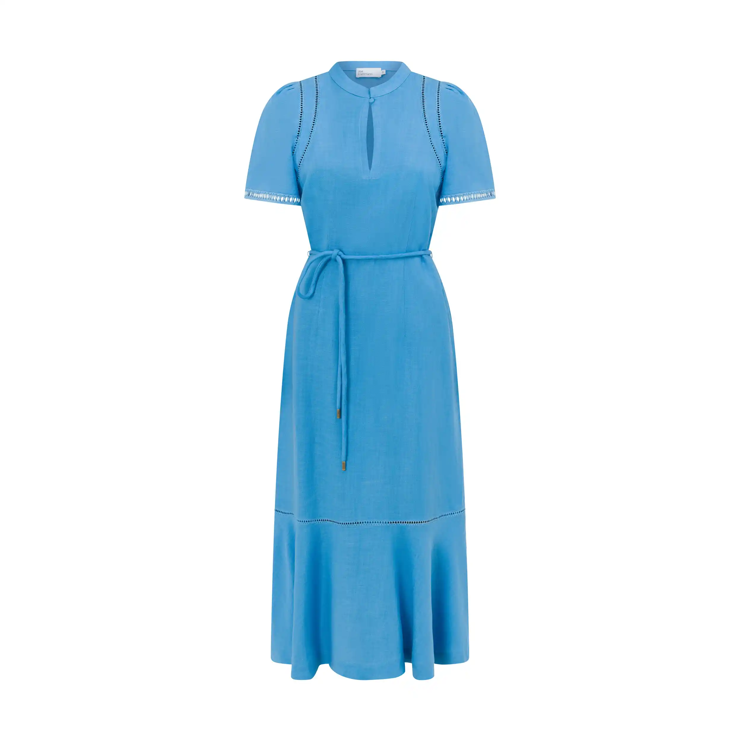 SS26-DRESS274-3 - POEM DRESS - LAGOON-FRONT