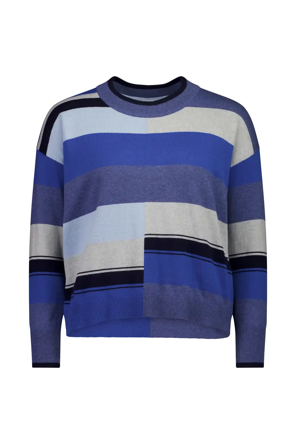 Verge-APPEAL SWEATER-BLUE MULTI