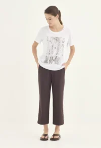Verge-Hallie Top 1321SF White Scout Pant
