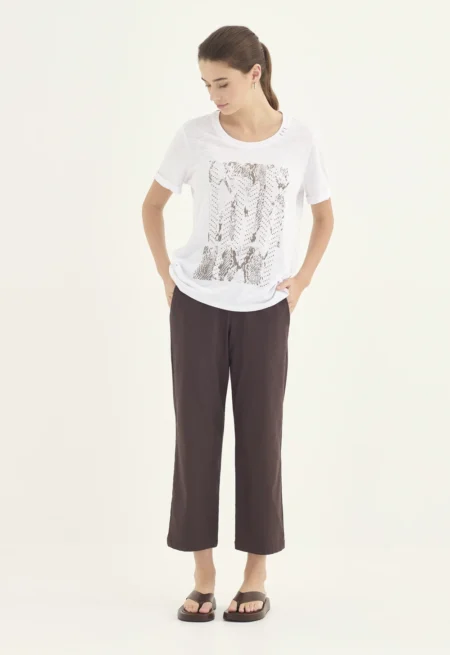 Verge-Hallie Top 1321SF White Scout Pant